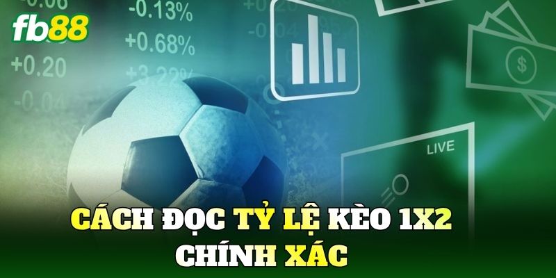 Cách đọc tỷ lệ kèo 1x2 chính xác