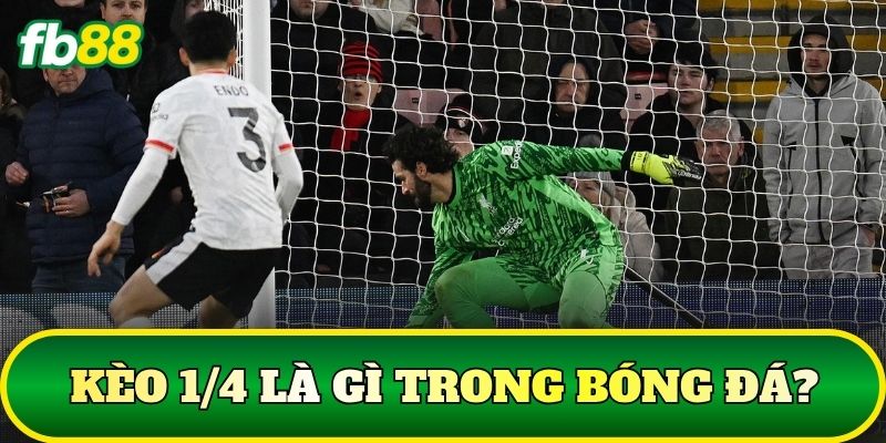 Kèo 1/4 là gì trong bóng đá?