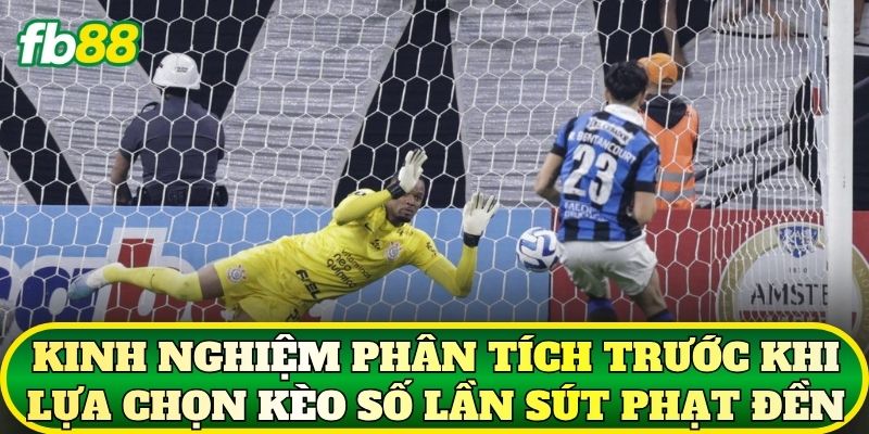 Kinh nghiệm phân tích trước khi lựa chọn kèo số lần sút phạt đền
